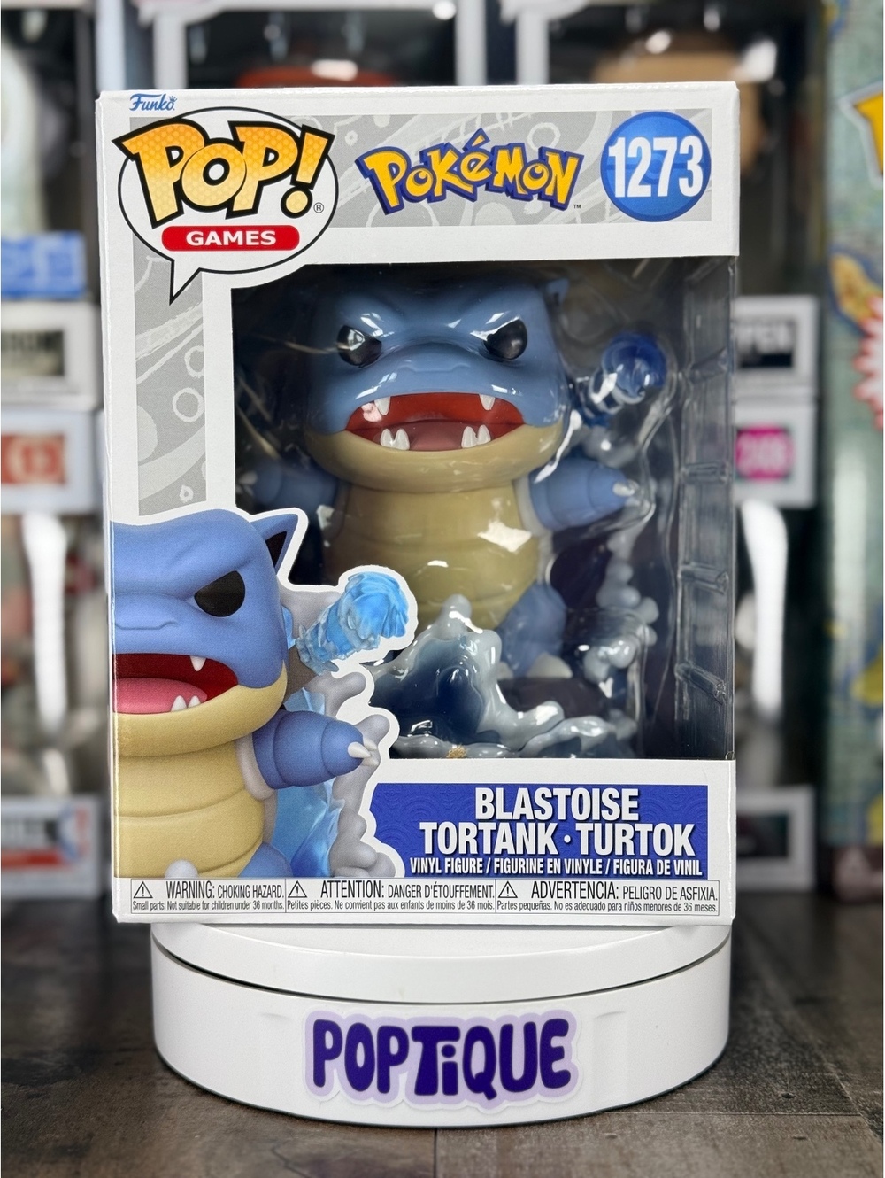 Pokemon Blastoise Premium Funko Pop! #1273